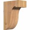 Ekena Millwork Del Monte Smooth Corbel, Western Red Cedar, 5 1/2"W x 10"D x 14"H COR06X10X14DEL00SWR - alternate 1